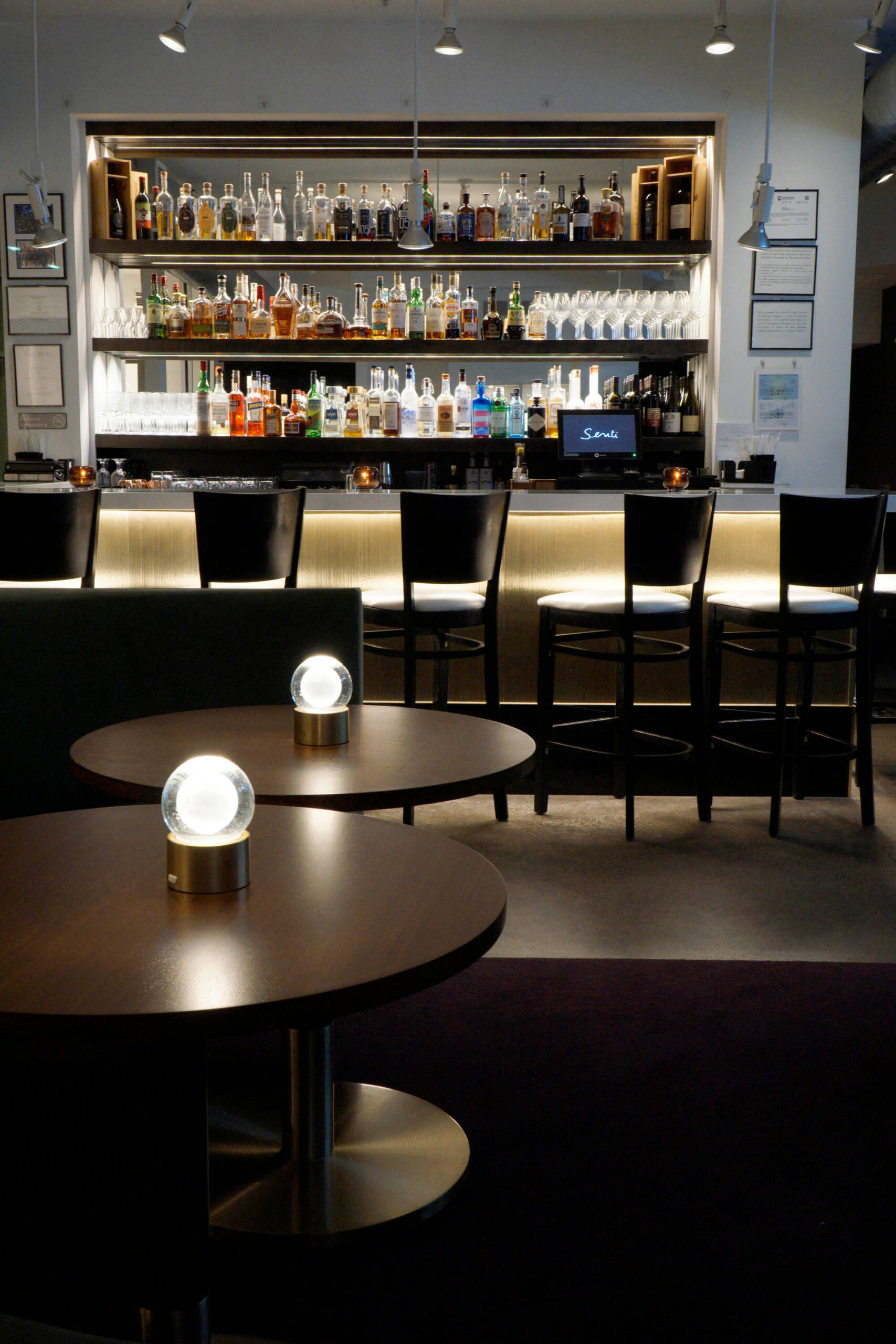 Dramatic Bar at Senti Restaurant, Pittsburgh, PA